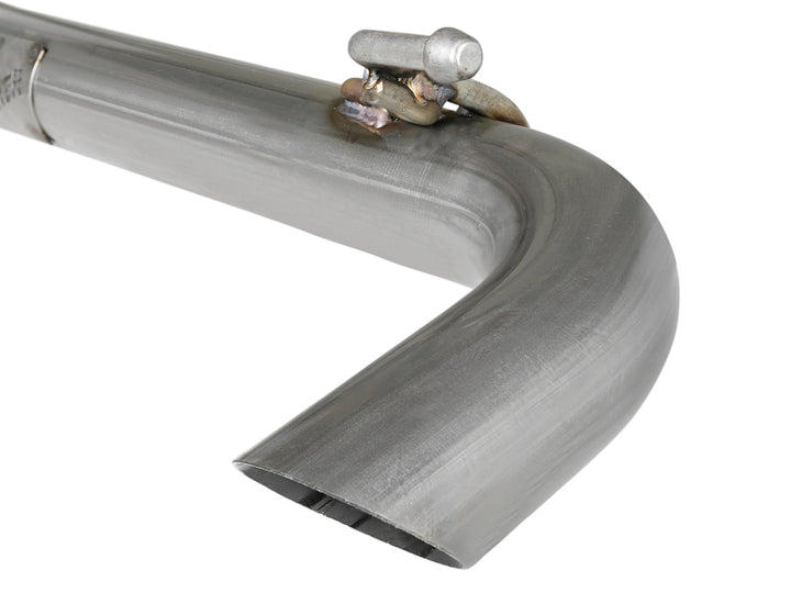 aFe Takeda 2.5in 304 SS Axle-Back Exhaust System 18-19 Subaru Crosstrek H4 2.0L - Bull Strap