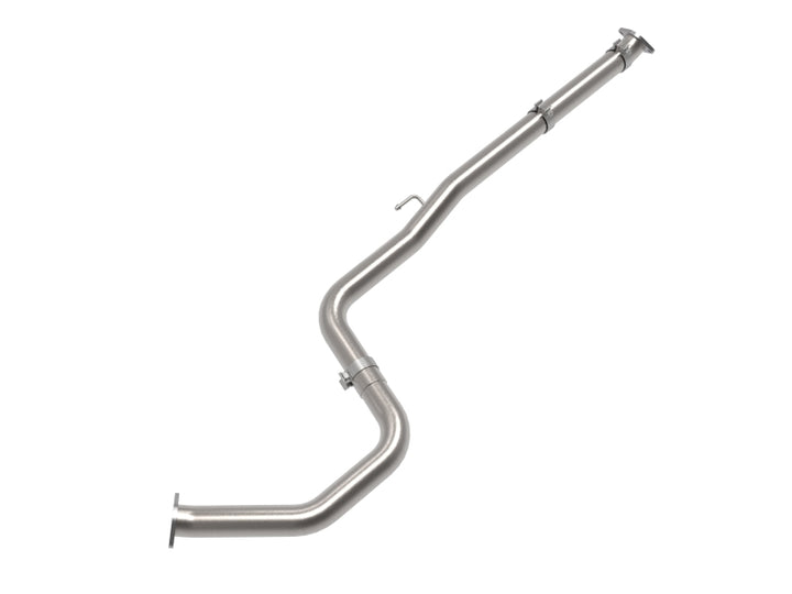 aFe Takeda 3 IN 304 Stainless Steel Mid-Pipe Hyundai Elantra N 22-23 L4-2.0L (t) - Bull Strap
