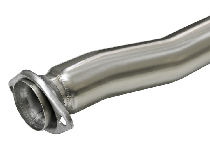 aFe Takeda 3in SS Exhaust Cat-Back 15-16 Subaru WRX/STI 2.0L/2.5L Polished Tips - Bull Strap