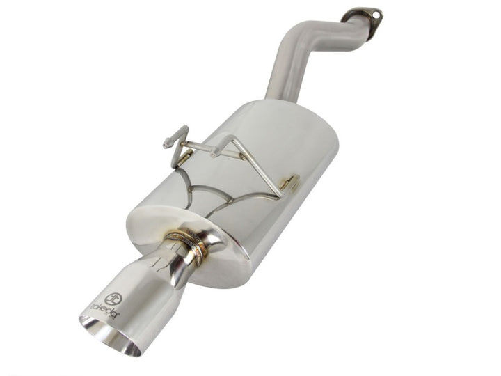 aFe Takeda Exhaust 304SS Axle-Back w/ Polished Tip 12-15 Honda Civic L4 1.8L - Bull Strap