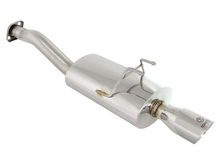 aFe Takeda Exhaust 304SS Axle-Back w/ Polished Tip 12-15 Honda Civic L4 1.8L - Bull Strap