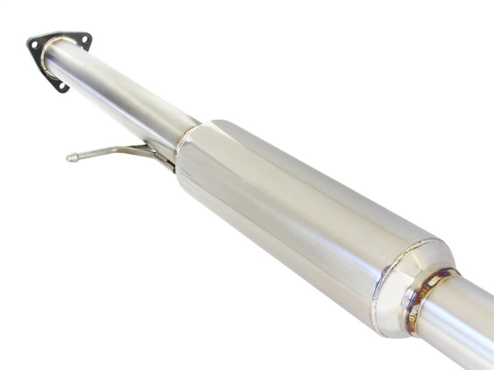 aFe Takeda Exhaust 304SS Dual Cat-Back w/ Polished Tips 13-17 Honda Accord  LX/EX/EX-L Sedan L4 2.4L - Bull Strap