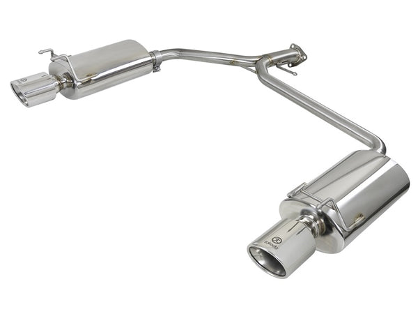 aFe Takeda Exhaust Axle-Back 13 Honda Accord Sport Sedan 2.4L L4 - Bull Strap