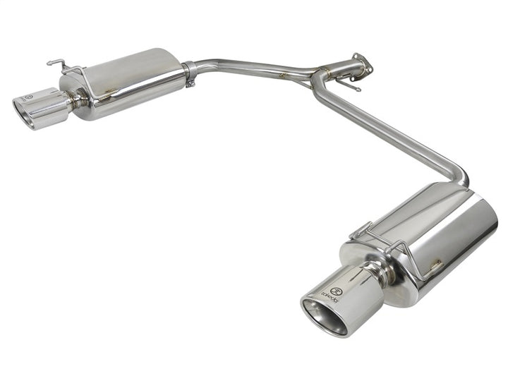 aFe Takeda Exhaust Axle-Back 13 Honda Accord Sport Sedan 2.4L L4 - Bull Strap