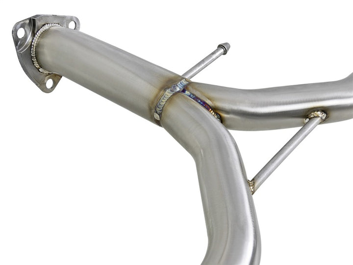 aFe Takeda Exhaust Axle-Back 13 Honda Accord Sport Sedan 2.4L L4 - Bull Strap