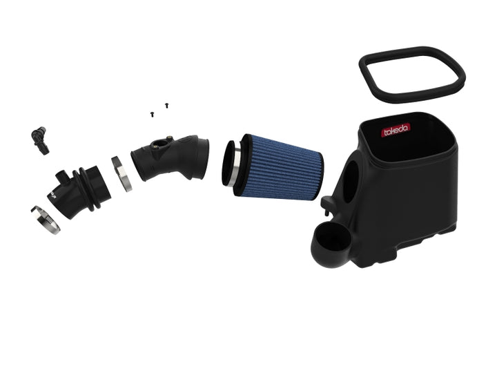 aFe Takeda Intakes Stage-2 AIS w/ Pro 5R Media Toyota C-HR 17-20 L4-2.0L - Bull Strap
