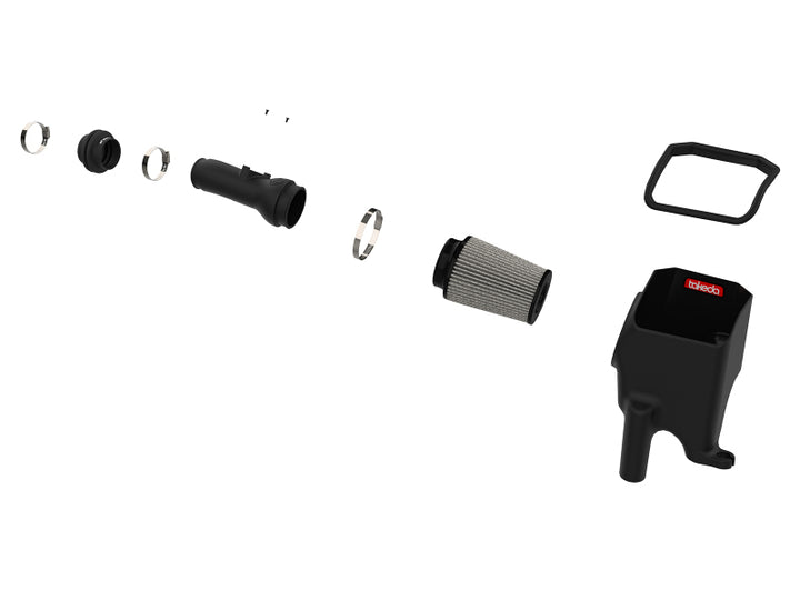 aFe Takeda Intakes Stage-2 PDS AIS 16-19 Honda Civic I4-1.5L (t) - Bull Strap