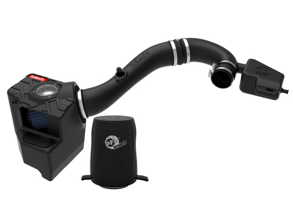 aFe Takeda Momentum Cold Air Intake System w/ Pro 5R Media 18-19 Subaru Crosstrek H4-2.0L - Bull Strap
