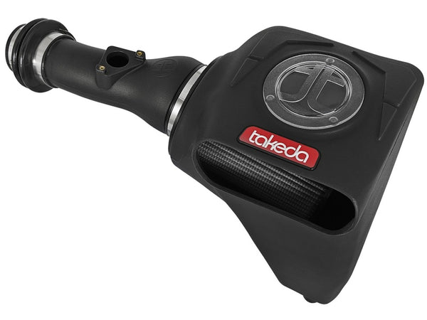 aFe Takeda Momentum GT Pro DRY S Cold Air Intake System 17-18 Honda Civic Si I4 1.5L (t) - Bull Strap