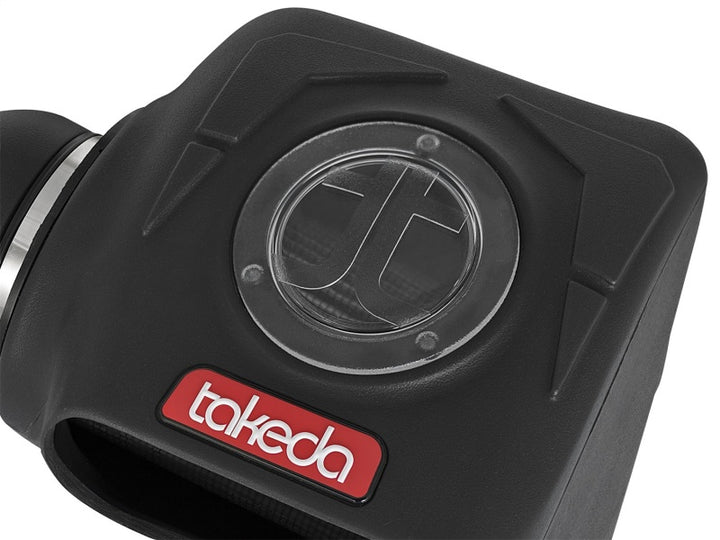 aFe Takeda Momentum GT Pro DRY S Cold Air Intake System 17-18 Honda Civic Si I4 1.5L (t) - Bull Strap