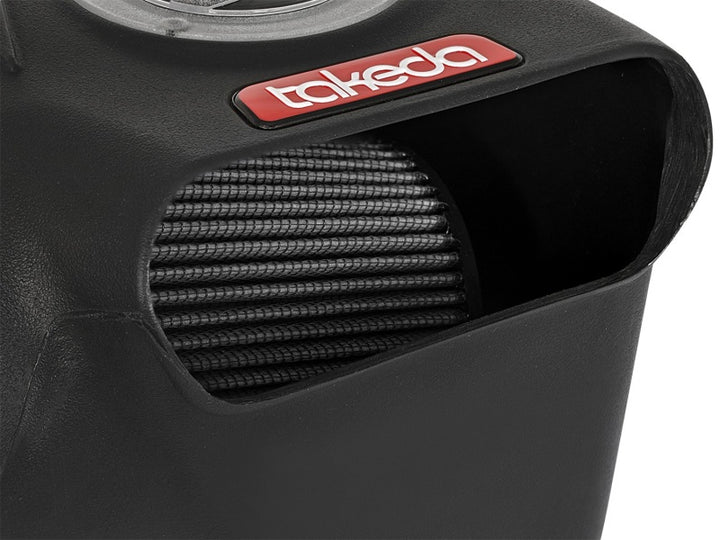 aFe Takeda Momentum GT Pro DRY S Cold Air Intake System 17-18 Honda Civic Si I4 1.5L (t) - Bull Strap