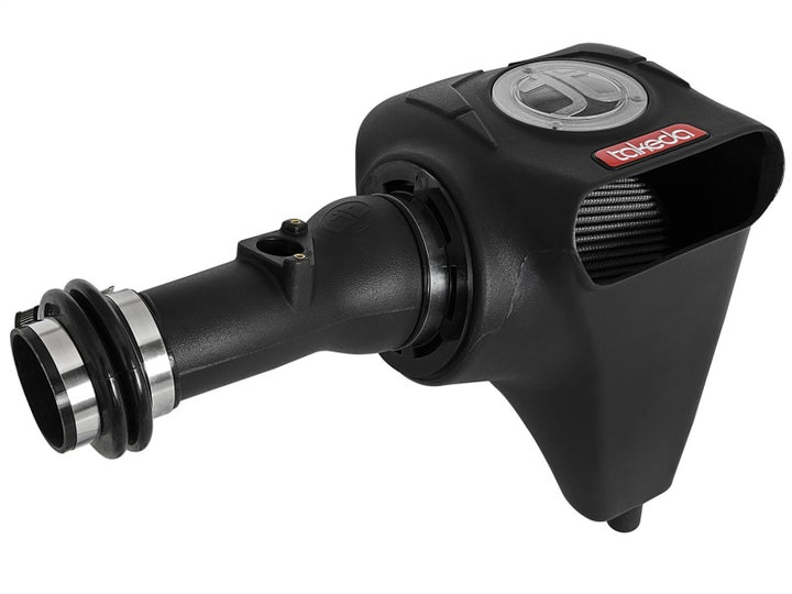 aFe Takeda Momentum GT Pro DRY S Cold Air Intake System 17-18 Honda Civic Si I4 1.5L (t) - Bull Strap