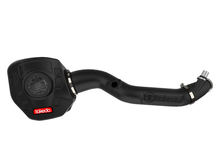 aFe Takeda Momentum GT Pro Dry S Cold Air Intake System 16-17 Lexus IS 200t - Bull Strap