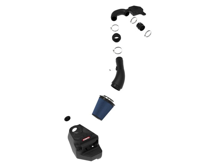 aFe Takeda Momentum Pro 5R Cold Air Intake System 12-16 Subaru Impreza H4-2.0L - Bull Strap