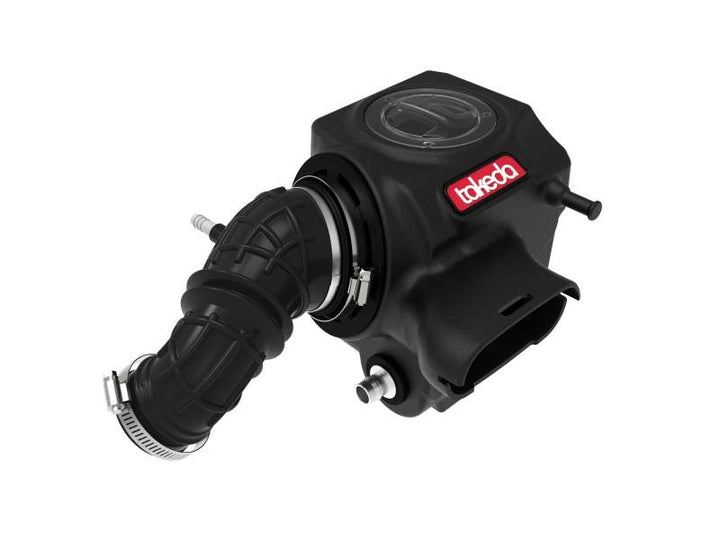 aFe Takeda Momentum Pro 5R Cold Air Intake System 14-19 Ford Fiesta L4-1.6L - Bull Strap