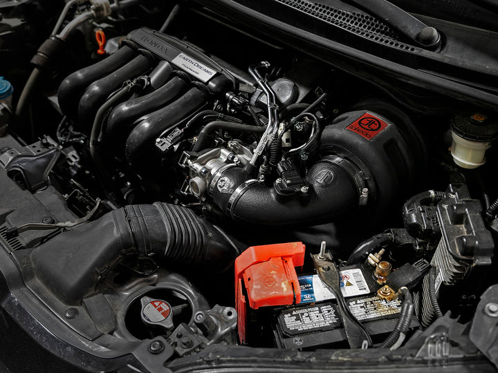 aFe Takeda Momentum Pro 5R Cold Air Intake System 15-18 Honda Fit I4-1.5L - Bull Strap
