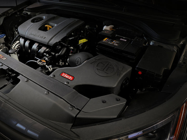 aFe Takeda Momentum Pro 5R Cold Air Intake System 16-20 Hyundai Elantra  L4-2.0L - Bull Strap