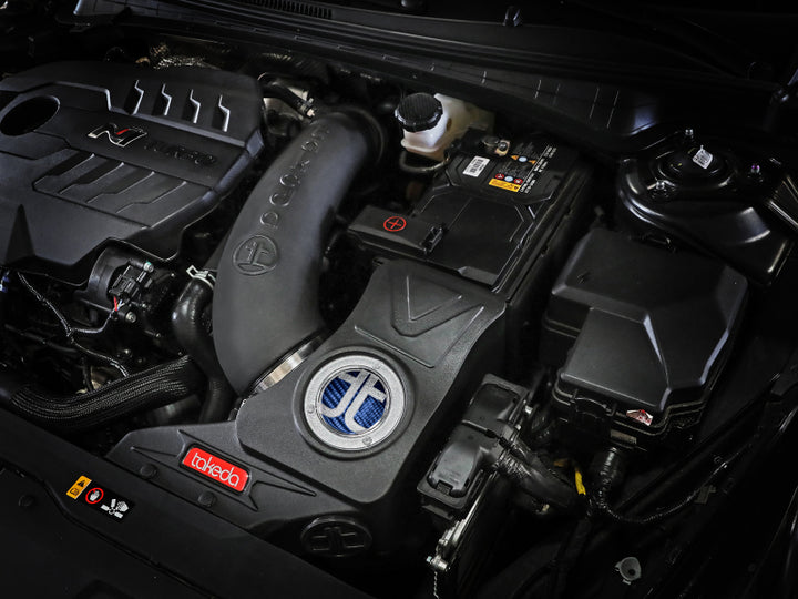 aFe Takeda Momentum Pro 5R Cold Air Intake System 2022 Hyundai Elantra N - Bull Strap