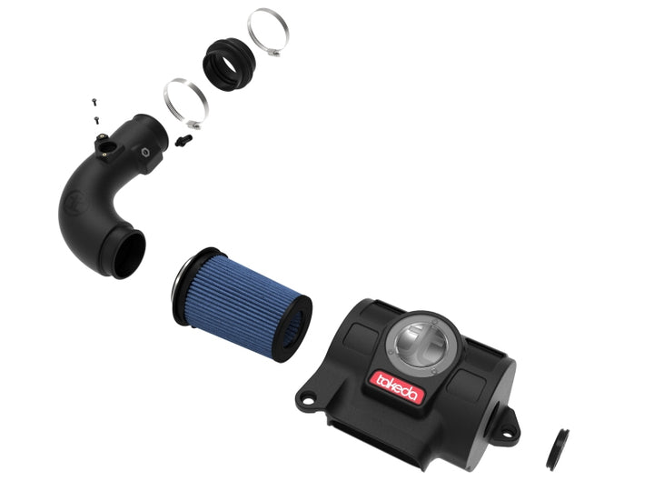 aFe Takeda Momentum Pro 5R Cold Air Intake System 22-23 Subaru BRZ/Toyota GR86 - Bull Strap