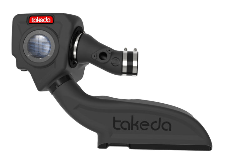 aFe Takeda Momentum Pro 5R Cold Air Intake System Subaru WRX STI 18-19 H4-2.5L - Bull Strap