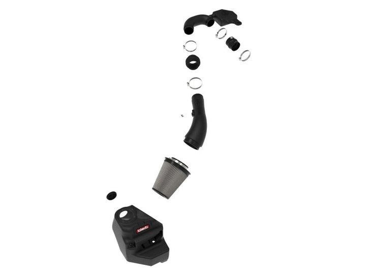 aFe Takeda Momentum Pro DRY S Cold Air Intake System 12-16 Subaru Impreza H4-2.0L - Bull Strap