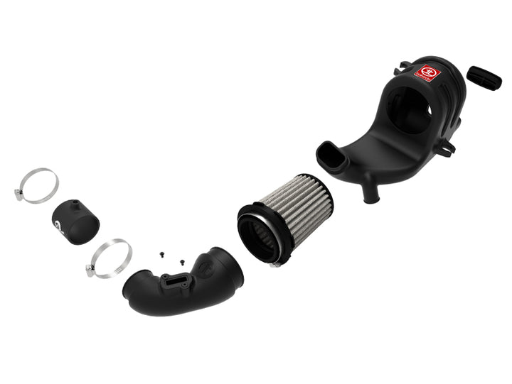 aFe Takeda Momentum Pro DRY S Cold Air Intake System 15-18 Honda Fit I4-1.5L - Bull Strap