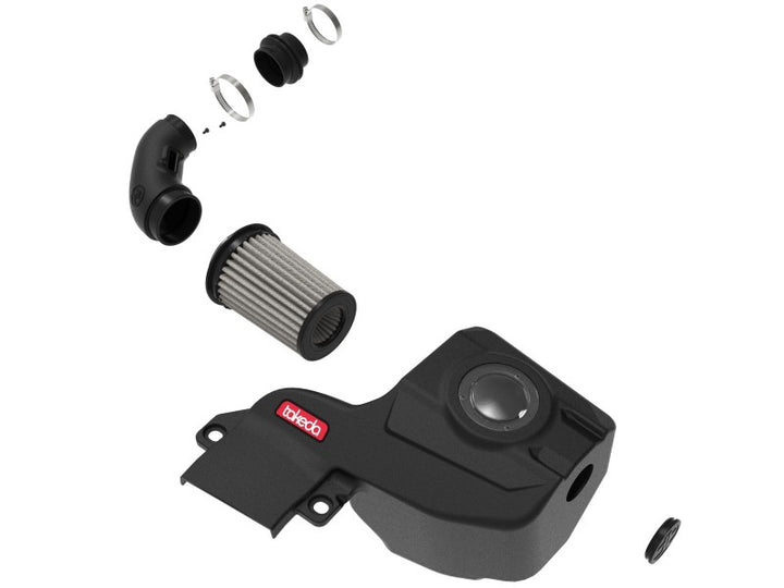 aFe Takeda Momentum Pro DRY S Cold Air Intake System 21-22 Mazda 3 L4 2.5L (t) - Bull Strap