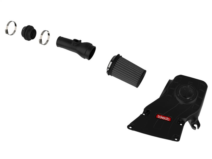 aFe Takeda Momentum Pro Dry S Cold Air Intake System 2018 Honda Accord I4 1.5L (t) - Bull Strap