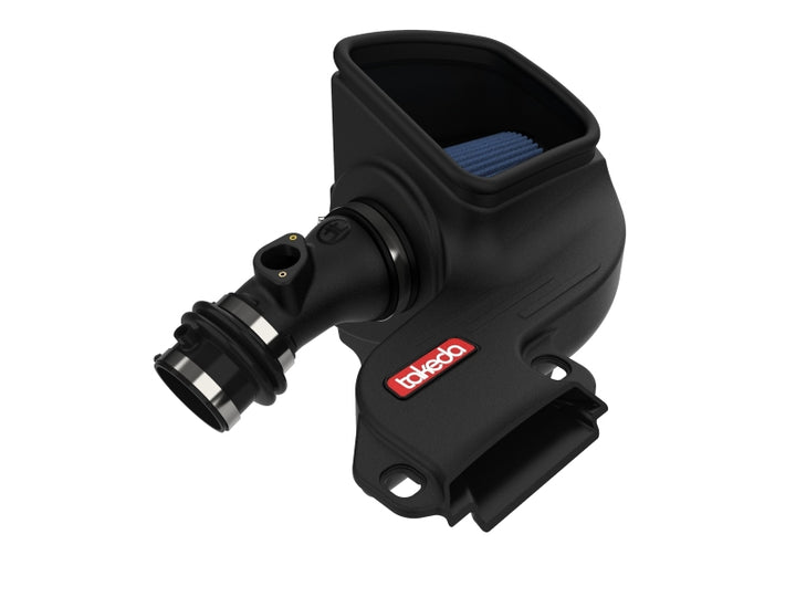 aFe Takeda Stage-2 Cold Air Intake System Pro 5R 14-18 Mazda 3 L4-2.0 - Black - Bull Strap