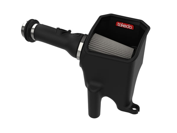 aFe Takeda Stage-2 Cold Air Intake System w/ Pro Dry S Filter 17-20 Honda Civic Si L4-1.5L (t) - Bull Strap