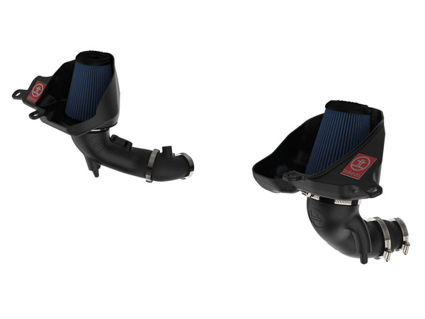 aFe Takeda Stage-2 Pro 5R Cold Air Intake System 16-19 Infinity Q50/Q60 V6-3.0L (tt) - Bull Strap