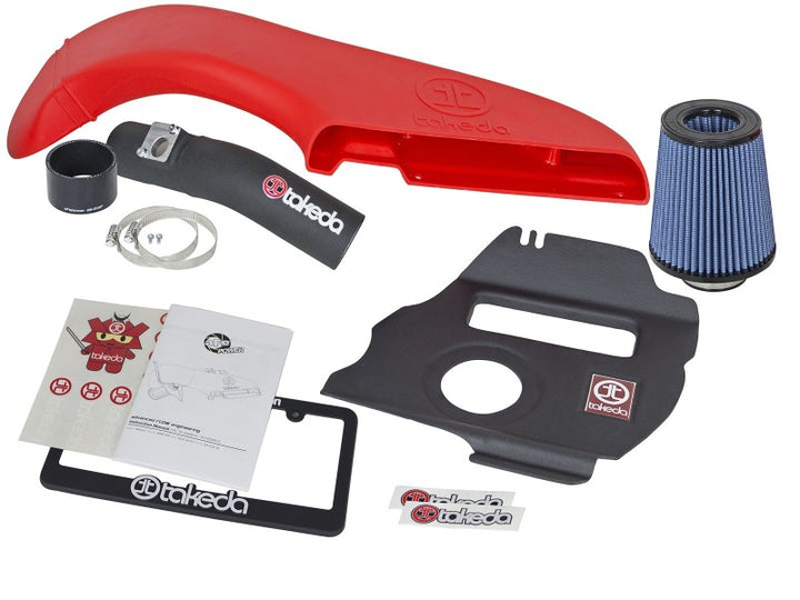 aFe Takeda Stage 2 Pro 5R Intake System 15-17 Subaru STI H4-2.5L (t) - Bull Strap