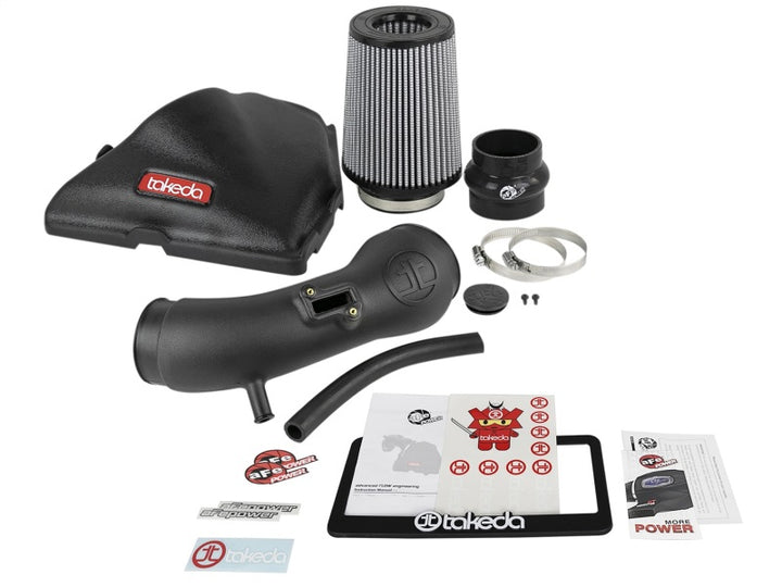aFe Takeda Stage-2 Pro DRY S Cold Air Intake System 13-18 Nissan Altima I4 2.5L - Bull Strap