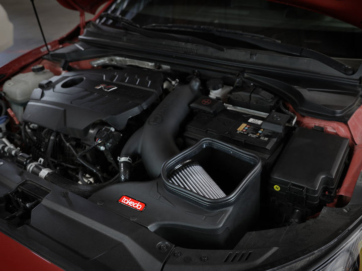 aFe Takeda Stage-2 Pro Dry S AIS 19-20 Hyundai Veloster N L4 2.0L - Bull Strap