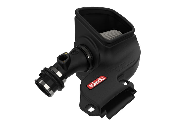 aFe Takeda Stage-2 Pro Dry S Cold Air Intake System 14-18 Mazda 3 L4-2.0L (Black) - Bull Strap