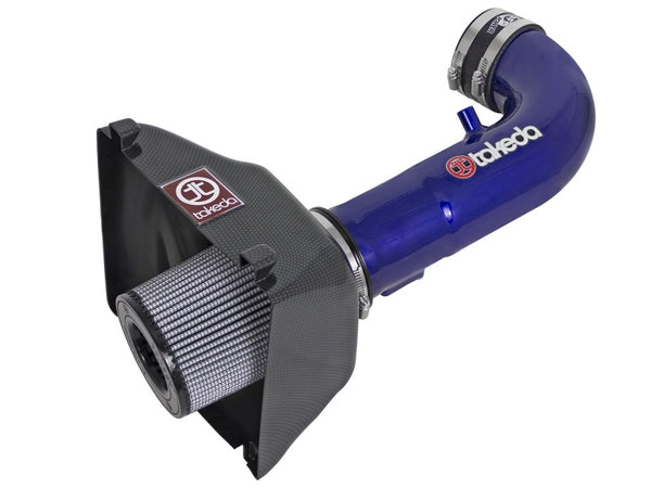 aFe Takeda Stage-2 Pro Dry S Cold Air Intake System 15-17 Lexus RC F 5.0L V8 - Bull Strap