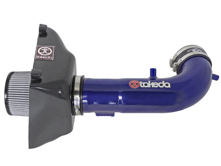 aFe Takeda Stage-2 Pro Dry S Cold Air Intake System 15-17 Lexus RC F 5.0L V8 - Bull Strap