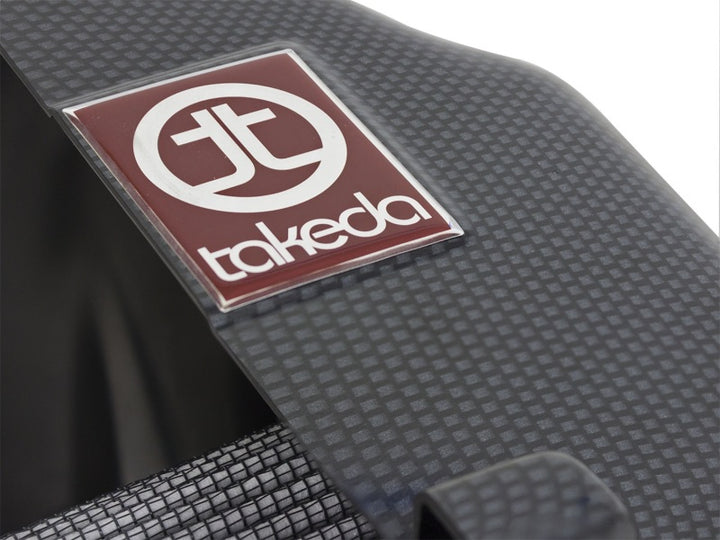 aFe Takeda Stage-2 Pro Dry S Cold Air Intake System 15-17 Lexus RC F 5.0L V8 - Bull Strap