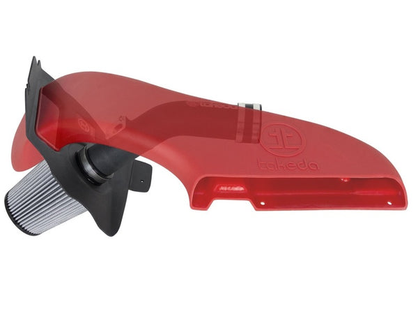 aFe Takeda Stage 2 Pro Dry S Cold Air Intake System 15-17 Subaru STI H4-2.5L (t) - Bull Strap