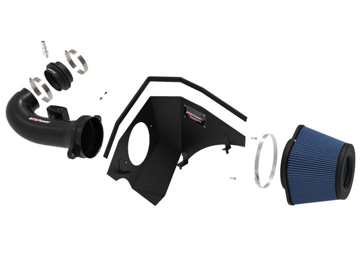 aFe Track Series Carbon Fiber Pro 5R AIS - 16-19 Chevrolet Camaro SS V8-6.2L - Bull Strap