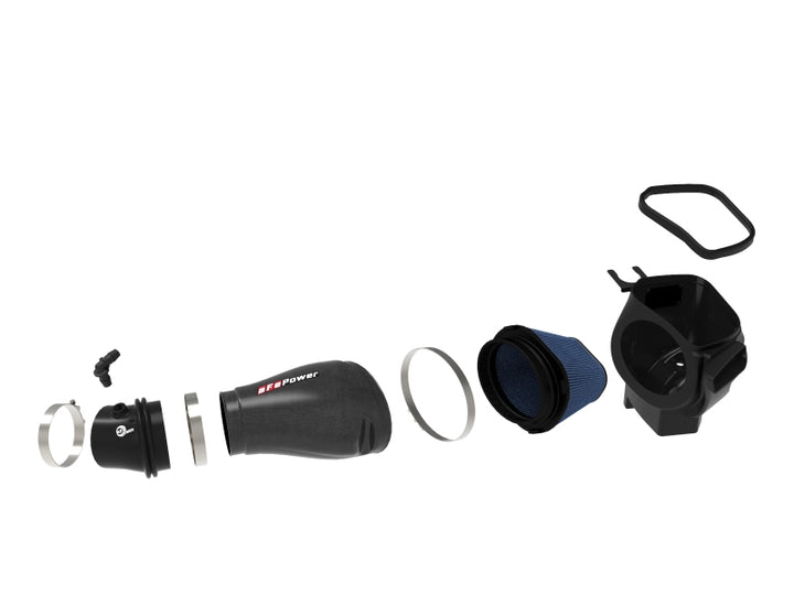 aFe Track Series Carbon Fiber Pro 5R AIS - 19-20 Jeep Grand Cherokee Trackhawk 6.2L - Bull Strap