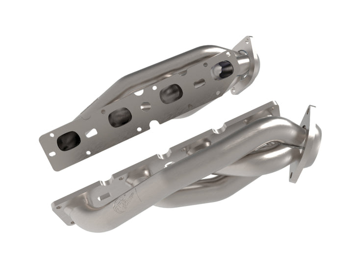 aFe Twisted Steel 11-21 Jeep Grand Cherokee (WK2) 5.7L V8 Headers - Bull Strap