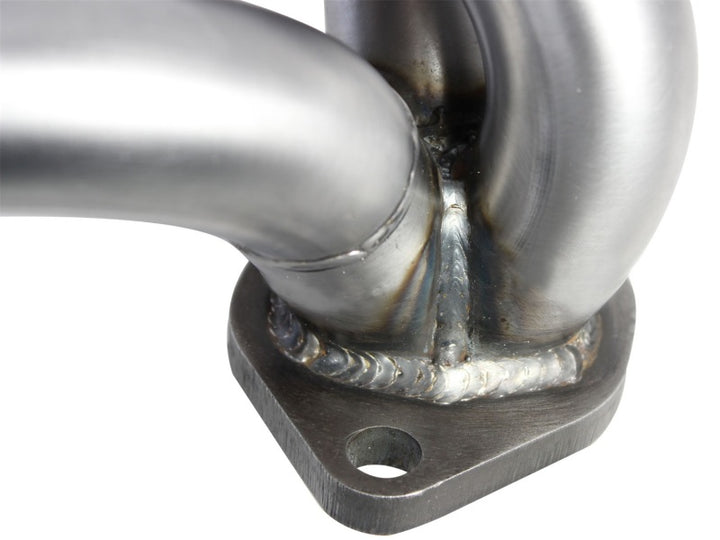 aFe Twisted Steel Headers 07-11 Jeep Wrangler (JK) V6-3.8L - Bull Strap