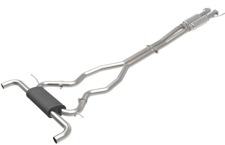 aFe Vulcan Series 2 1/2in 304 SS Cat-Back 19-20 Ford Edge ST V6 2.7L(tt) - Bull Strap