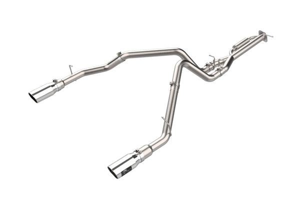 aFe Vulcan Series Cat-Back Exhaust System Ford F-150 Raptor 21-24 V6-3.5L (tt) - Bull Strap