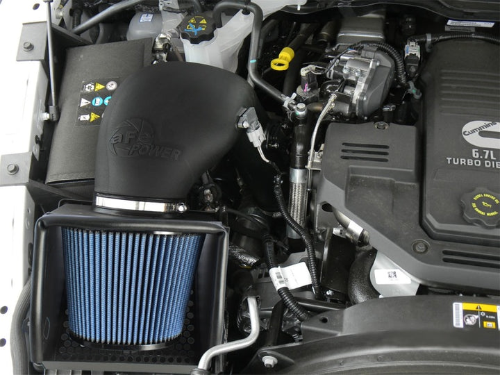 aFe MagnumFORCE Intake Stage-2 Pro 5R, Ram Diesel Trucks 13-14 L6-6.7L (td) - Bull Strap