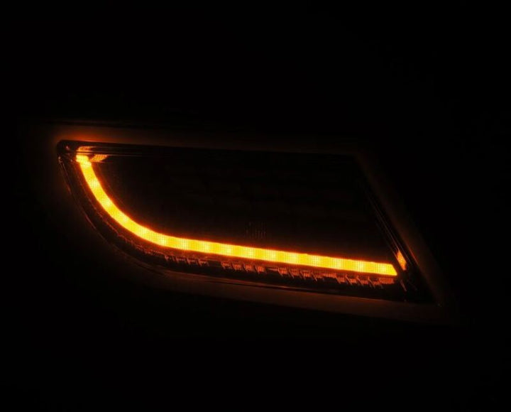 AlphaRex 22-24 Toyota GR86 LUXX LED Taillights Black Smoke - Bull Strap