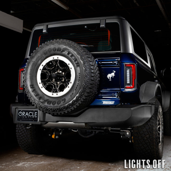 Oracle Lighting 21-22 Ford Bronco Flush Style LED Taillights - Bull Strap