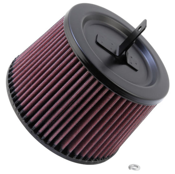 K&N Replacement Unique Round Tapered Air Filter for 06-09 Suzuki LTR450 Quadracer 450 - Bull Strap