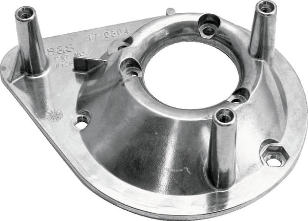 S&S Cycle 57-85 XL w/ Super E/G Carb Air Cleaner Backplate - Bull Strap